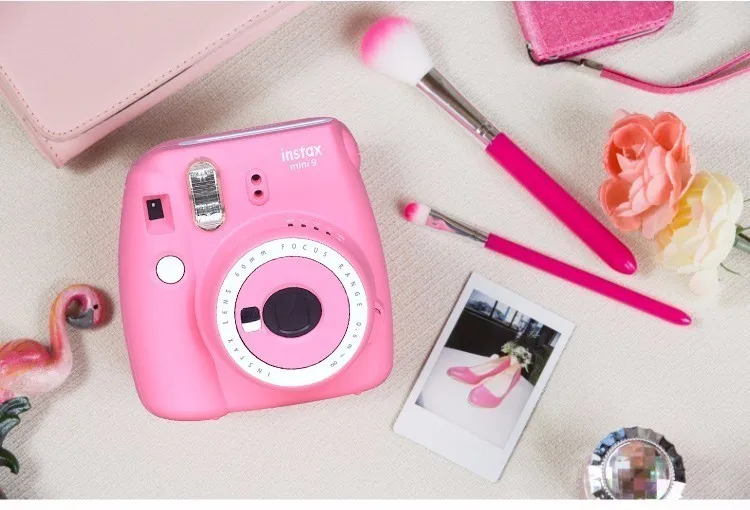 Fujifilm Instax Mini 9 Бесплатный подарок фото камера FilmPhoto камера в 6 цветов Блокировка мгновенная фото камера