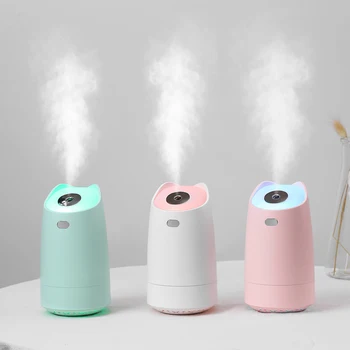 

Mini Air Humidifier For Home USB Bottle Aroma Diffuser LED Backlight For baby Office Mist Maker Refresher Humidification Gift