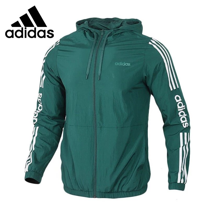 Nueva chaqueta deportiva con capucha para Hombre Adidas NEO M ESNTL 3S WB| Chaquetas para running| - AliExpress