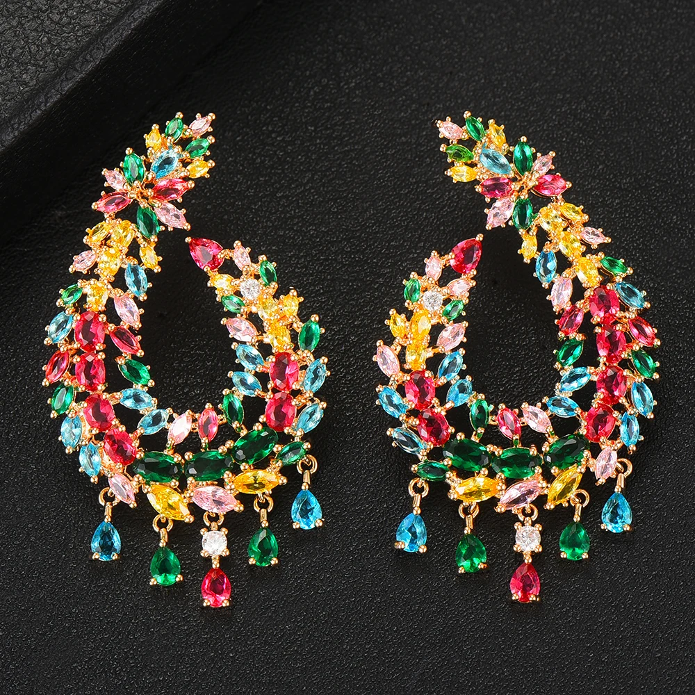Missvikki, хорошее ювелирное изделие, круглые очаровательные блестящие Висячие серьги, Полностью Покрытые Кристаллами, для женщин, Bijoux Brincos, Женский Рождественский подарок