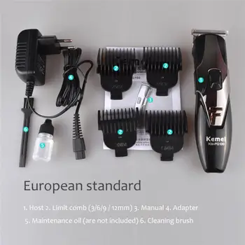 

Rechargeable Shaver Multifunction Hair Clipper Professional Hair Trimmer Electric Beard Cutting Machine Trimer Cutter