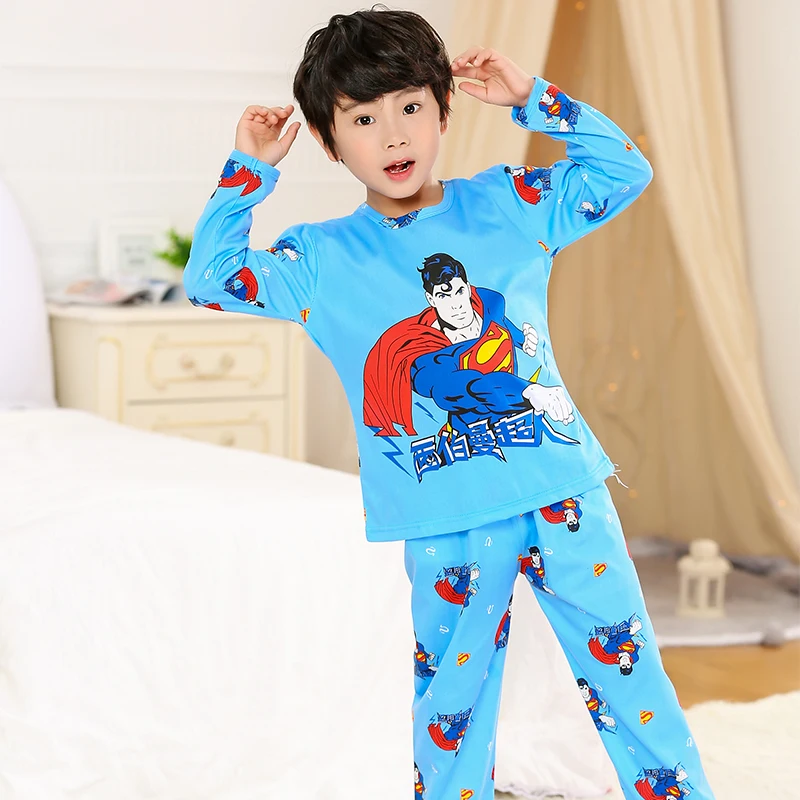 Ropa Ropa para niño Pijamas y batas Pijamas Youth Man of Steel Superman 3T pijama top 