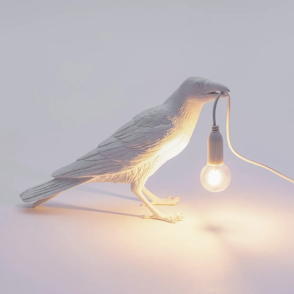 Итальянский настенный светильник с птицей Seletti, декоративный домашний настенный светильник с птицей, мебель для животных, птичка Seletti, лампа для гостиной