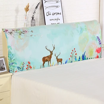 

Modern Brief Soft Headboard Cover Nordic All-inclusive Bed Head Cover 240x70cm Bed Protection Back Cover