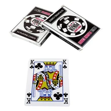 Чип ПВХ пластиковые игральные карты классические магические инструменты игровые карты