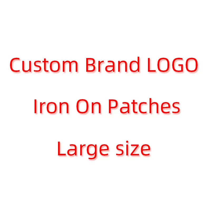 

Custom Brand LOGO Iron On Cool Letter Patches Clothes DIY T-shirt Jacket Applique Heat Transfer Letter Animal Patch Sticker E