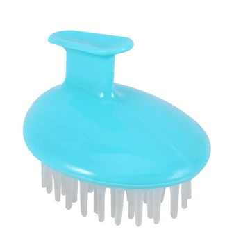 

1 pc Scalp Massager Shampoo Brush Soft Silicone Massage Head for Hair Growth Dandruff Stress Release Scalp Care Brush
