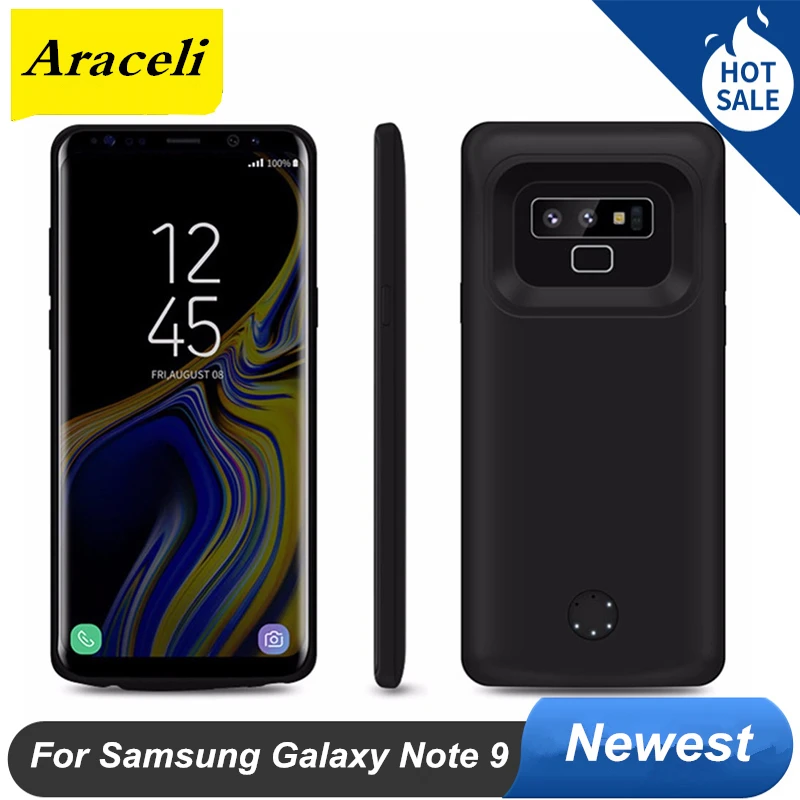 For Samsung Galaxy Note 9 Battery Case 5000 Mah Smart Charger Power Bank | Мобильные телефоны и аксессуары