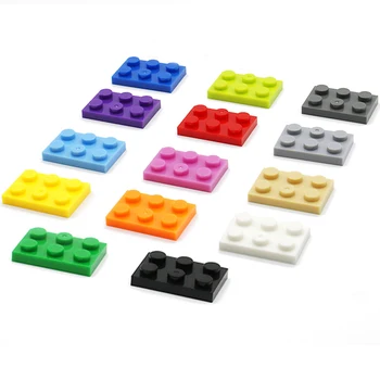 

20pcs/50pcs Building Block Diy Toy 2x3 Dots Baseplate Assembles Particles Bricks Parts Educational Creative Gift Children Toys