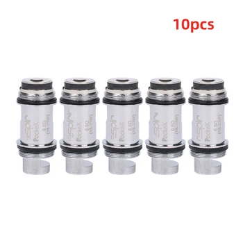 

10pcs/lot PockeX Replacement Coil 0.6ohm SS316L Atomizer Head Core for PockeX AIO Kit & Compatible Nautilus X Tank
