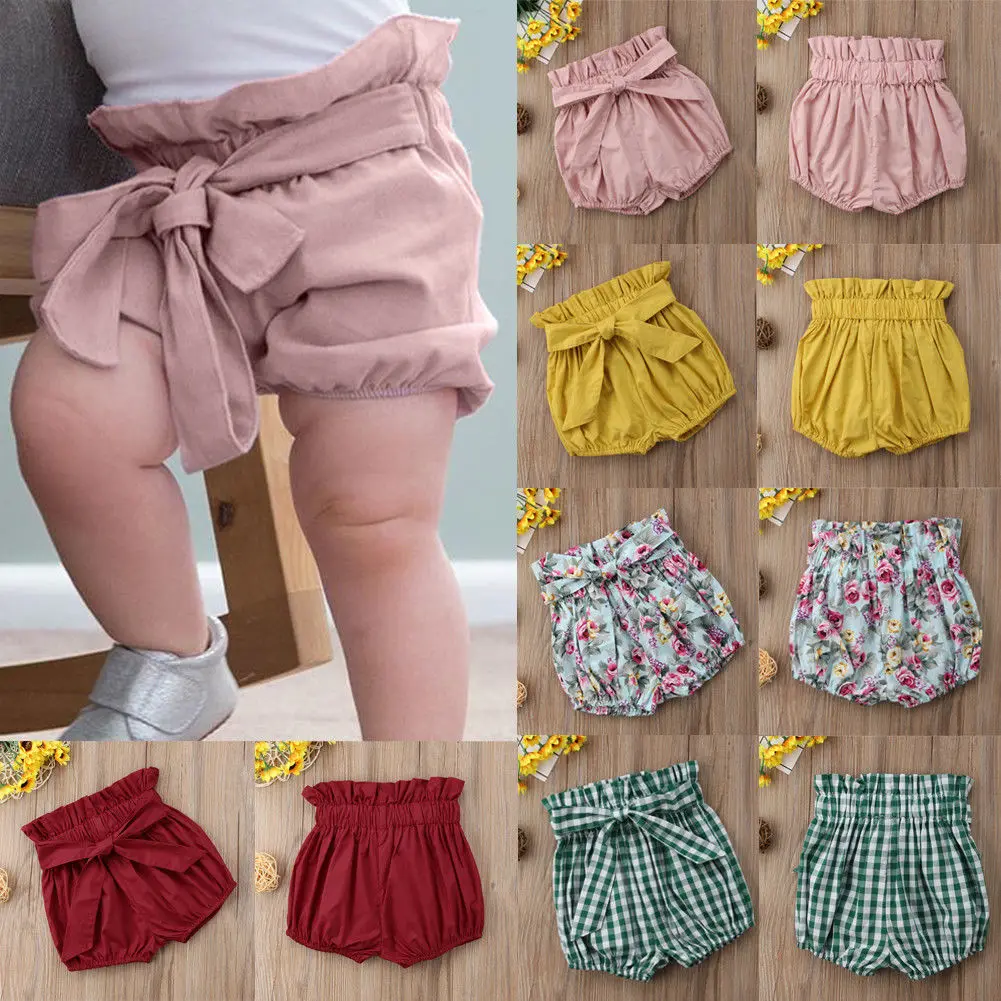 Новые милые детские штаны для маленьких девочек, шаровары, шорты, кружевные штаны, 9 months to 6 years Old