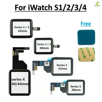 

For Apple Watch iWatch series1 S2/S3 /S4 LCD Front Screen Touch Outer Digitizer Glass Flex Cable Repair Parts 38/ 42/ 40/ 44mm
