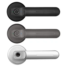 Zamek do drzwi z czytnikiem linii papilarnych uchwyt USB akumulator z zabezpieczeniem przeciw kradzieży inteligentny elektryczny biometryczny zamek z pilotem z 2 kluczami do Apartme