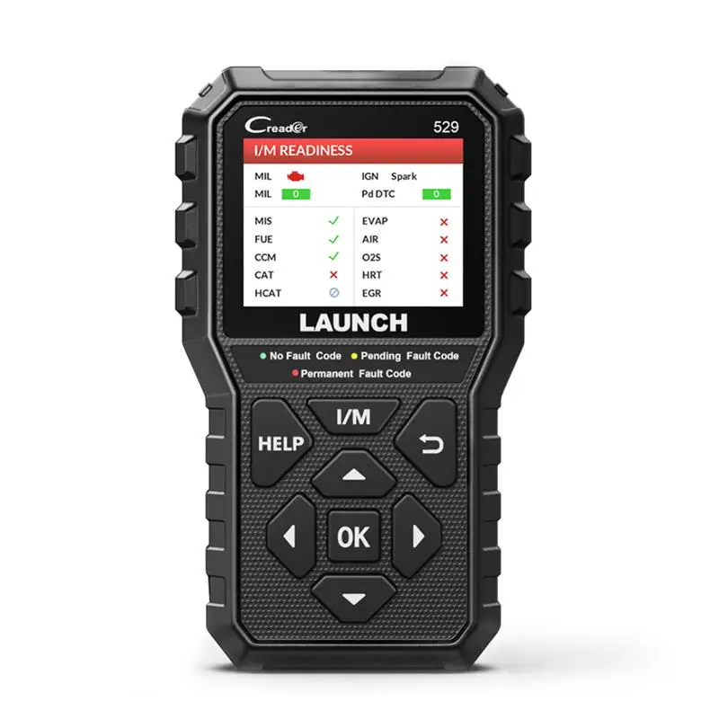 Прочный черный 529 CR529 OBD2 сканер автомобильный диагностический инструмент OBDII