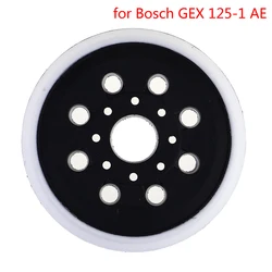 Bloc de support à crochets et boucles, 5 pouces, 125mm, 1 pièce, pour Bosch GEX 125 – 1 AE, disque abrasif, nouveau 