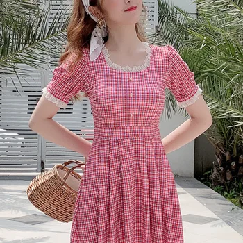 

Women's One-Piece Swimsuit Swimwear Push Up Women One Piece Large Size Female Plus Sexy Underwire Split Swimsuits With Skirt Two