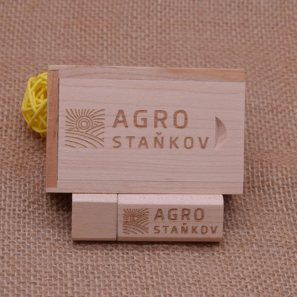 USB флеш накопитель деревянный 4/16/32/64 ГБ 10 шт.|USB флэш-накопители| |