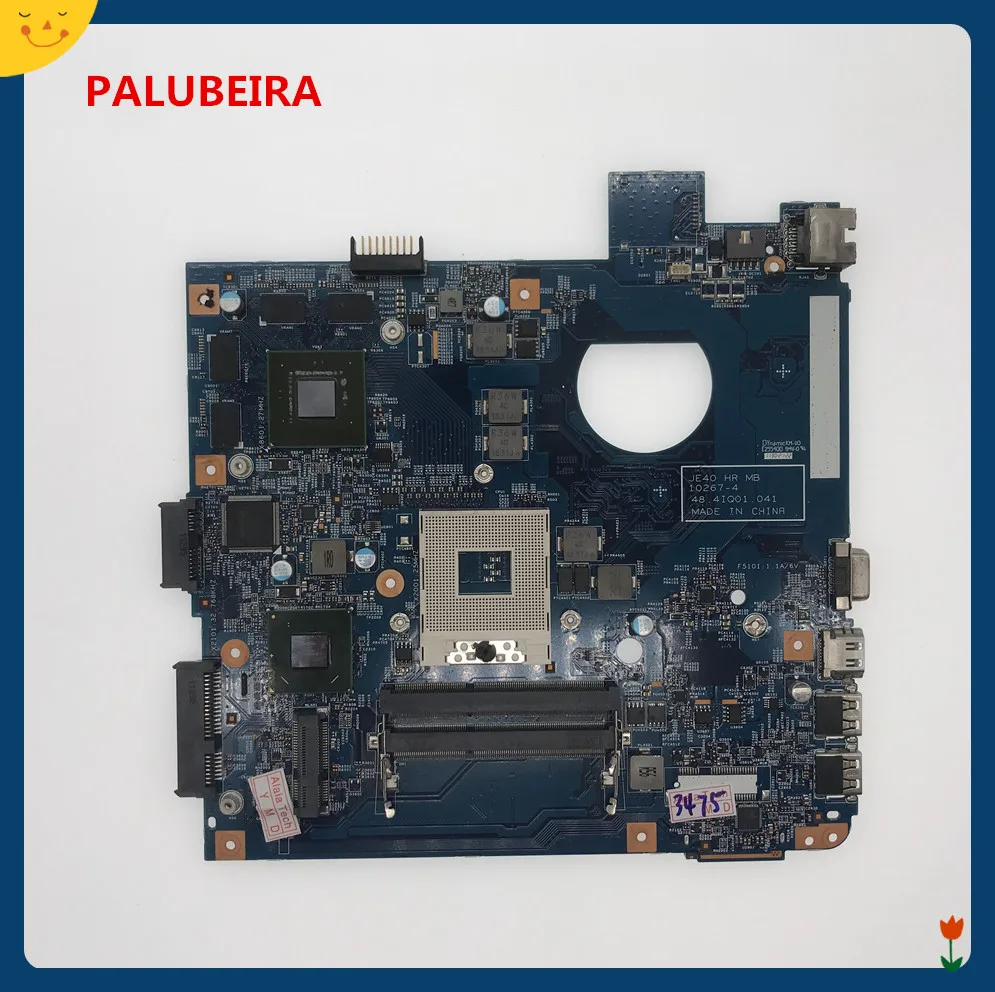 Материнская плата для ноутбука Acer Aspire 4750 4750G 4755G HM65 PGA989 с 8 видеочипами|Материнские