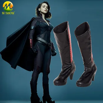 

The Boys Stormfront Cosplay Costume Boots Aya Cash Cosplay shoes Halloween Fancy shoes for Adult Women Custom Made