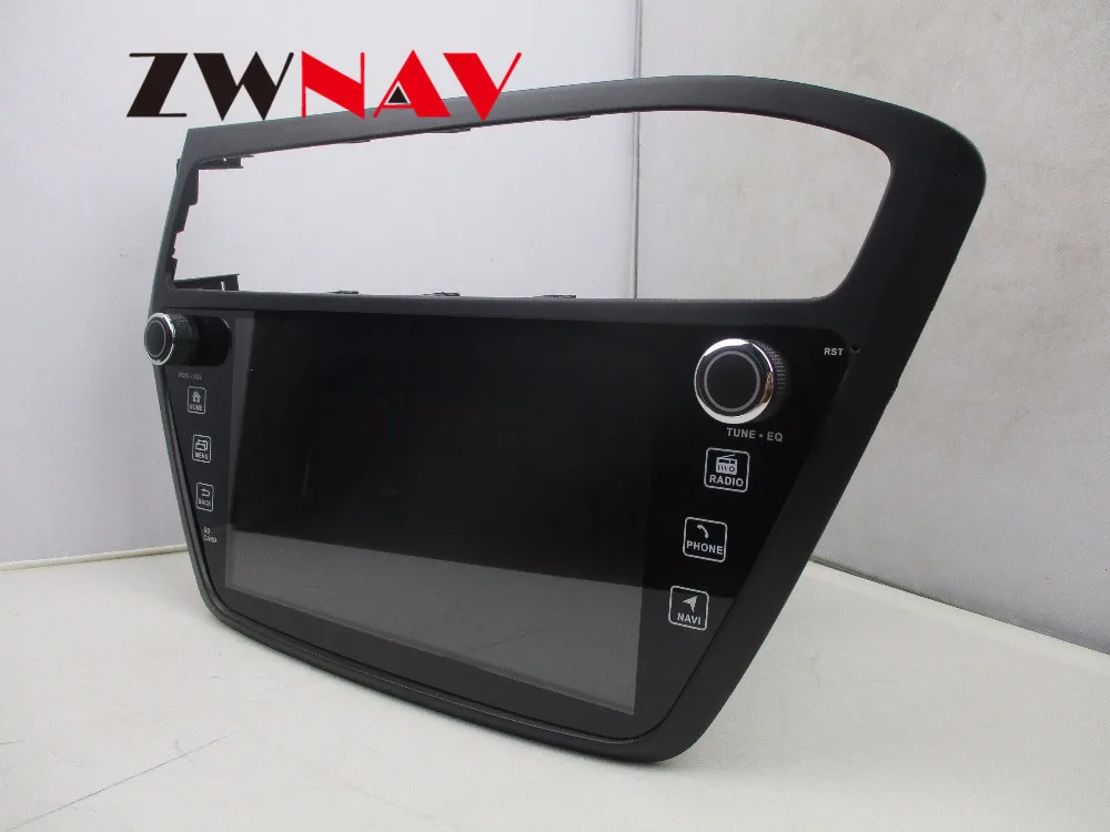 Excellent Android 9 4+64G DSP IPS Car Player GPS Navigation For HYUNDAI  I20 2018 Head Unit Multimedia Player Tape Recorder 1