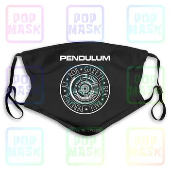 

Dust Mask with Filter Pendulum Electronic Rock Band Music Tour 2019Black Washable Reusable Mask
