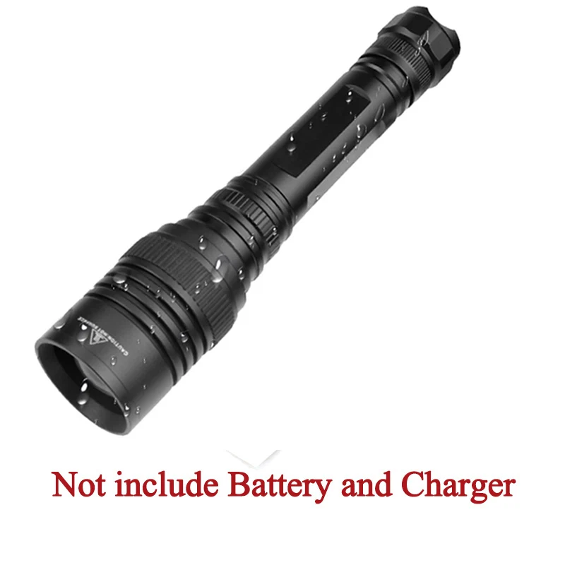 Option E Litwod Z40 P78 Новое поступление CREE XHP70.2 32 Вт Мощный зум объектив тактический светодиодный фонарик 10000 мАч 26650 батарея - Испускаемый цвет: Option E