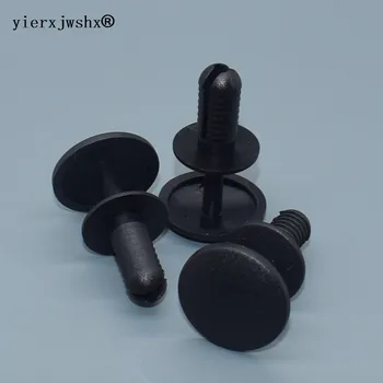 

yierxjwshx 8mm Push-Type Retainer Fastener Rivet Plastic Screws auto clip and plastic fastener for VW for Audi