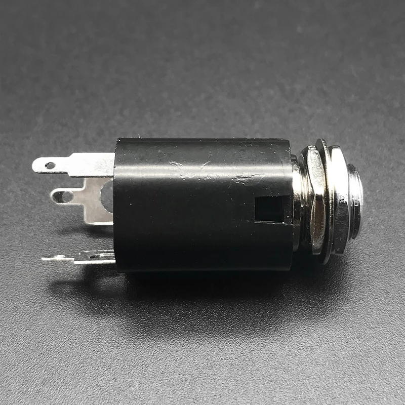 Гитарный EQ Пикап Endpin Jack с латунной крышкой 6 35 мм вход для акустической