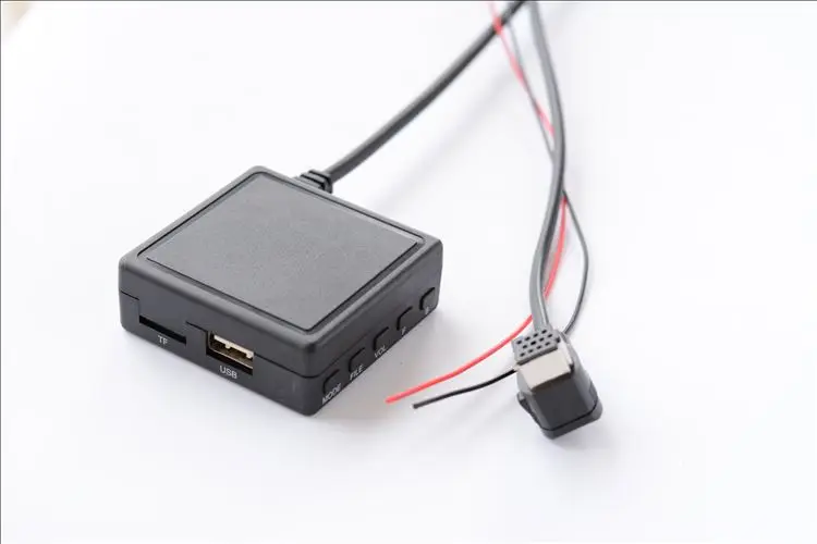 Автомобильный Bluetooth 5,0 AUX USB музыкальный адаптер беспроводной Аудио проводной микрофон адаптер для Pioneer радио IP-BUS для Pioneer P99 P01