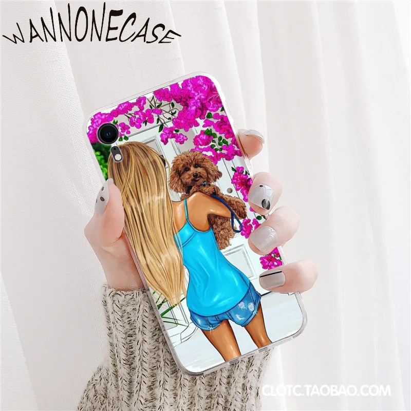 Fashion girl vacation shopping