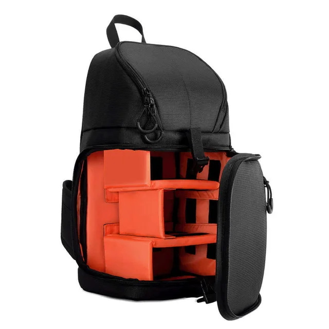 Orange Светильник Pro Sling Bag, сумка через плечо, водонепроницаемая, водостойкая, с дождевиком, для Canon, для Nikon, для sony, SLR, DSLR, сумки для камер - Цвет: Orange
