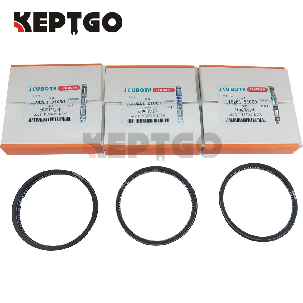 Новинка 3 комплекта поршневое кольцо STD 78 мм для KUBOTA D1105 16261-21050 | Обустройство дома