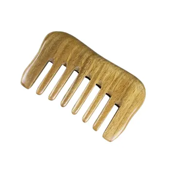 

1pcs Durable Simple Anti-Static Hair Wooden Comb Massage Comb Scrapping Comb for Woman