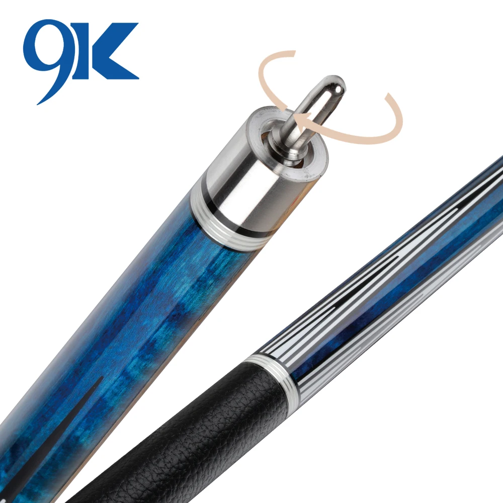 PREOAIDR 9K Billiard Pool Cue 8 Pieces in 1 Laminated Technology &Carbon Maple Shaft 11.75/ 12.75mm Uni-loc With Joint Protector