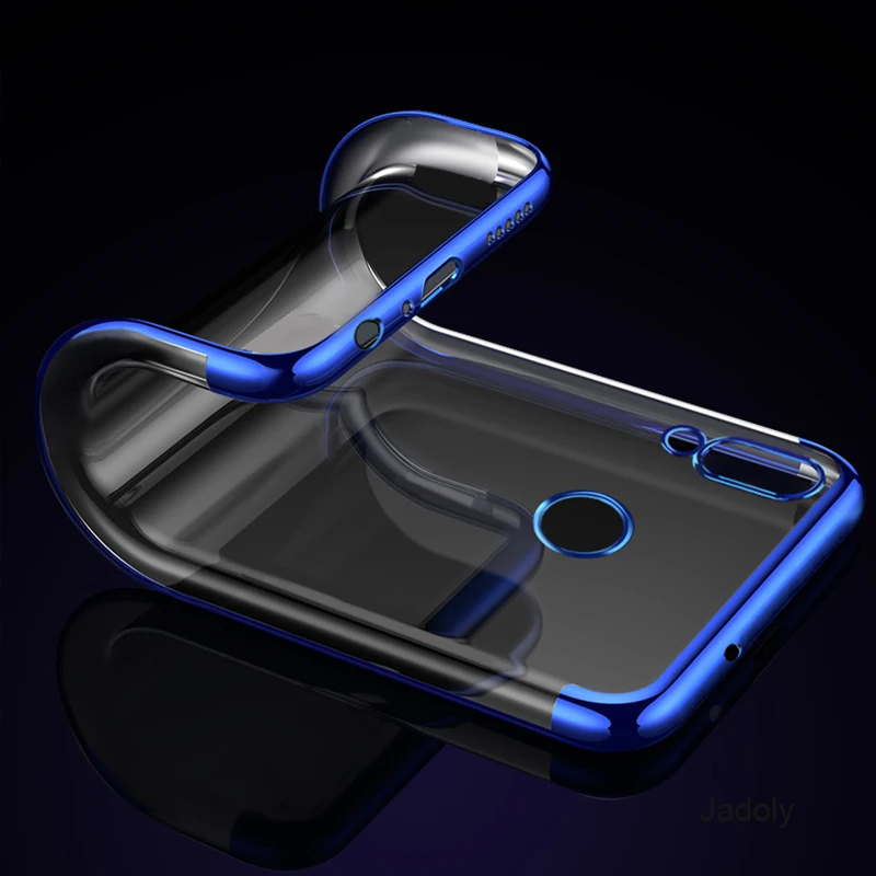 Electroplated Case For Huawei Honor 10 Lite p smart Y9 2019 Case Silicone Shockproof For Huawei Honor 10 Lite Y9 2019 Case
