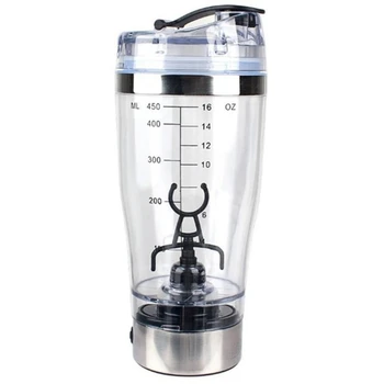 

450Ml Automatic Portable Stirring Blender Battery Powered Self Stirring Milk Shake Cup Electric Coffee Cup Smart Water Bottle