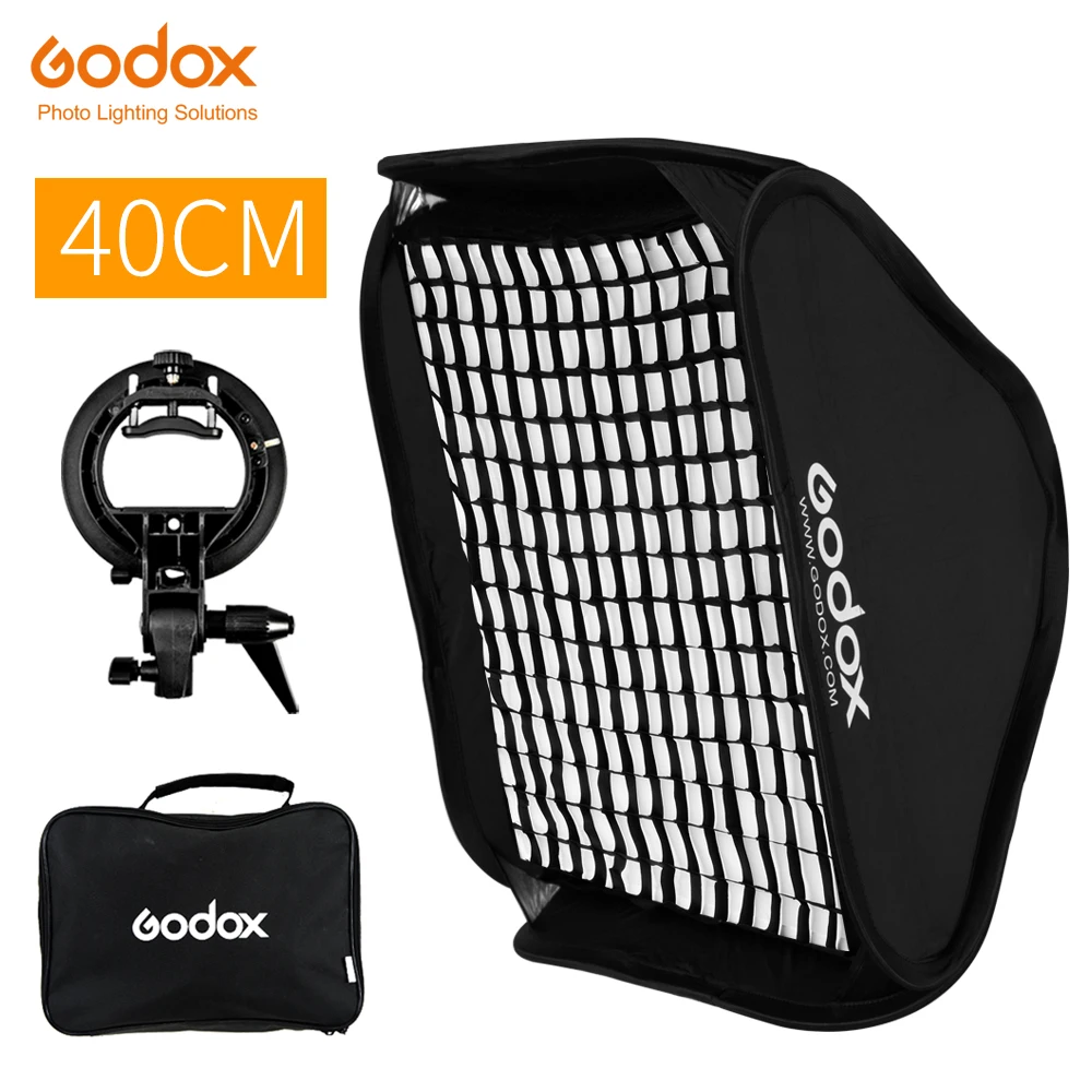 Godox Softbox 40x40 with S type bracket - Light Modifiers - Camera Gear