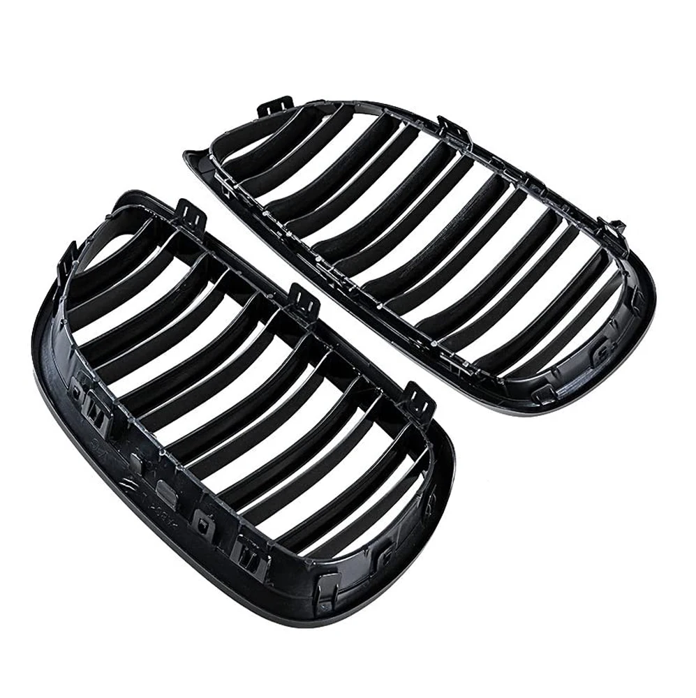 Front Kidney Fins Sport Grill Grille Black For Bmw E92 E93 M3 2006-2009  3-series 2d Coupe - Racing Grills - AliExpress