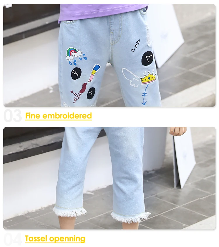 New Fashion 2Pcs Kids Summer Fashion Spring Girls Cute Kid Clothes Clothing Set Girls Summer Printed Cartoon Clothing Suit Set