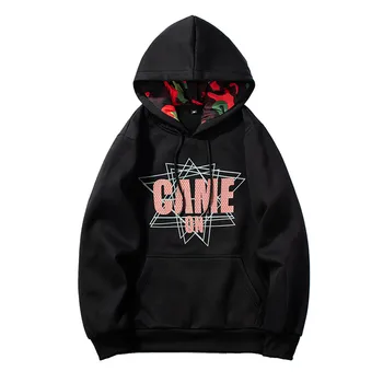 

Hoodie Men Fashion Hoodies Long-sleeved Round Neck Solid Color Printing Streetwear Tops Blouse Wholesale Free Ship худи Z4