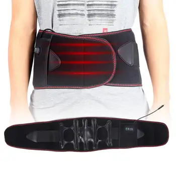 

Heating Waistband Pain Relief Hot Compress Massage Waist Warming Belt (4 Button Charging Type)