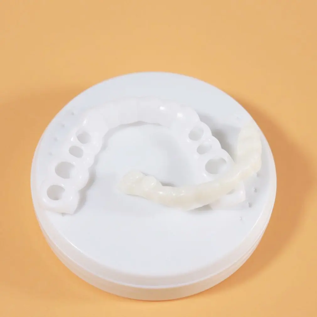 Идеальный Смайл оснастки кронштейн верхние зубы моделирование брекеты Отбеливание Набор второго поколения Силиконовые Моделирование зубные протезы