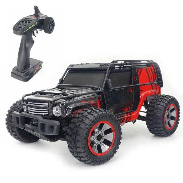 New RC Off-road Car 1:10 2.4G RC Car 50km/h High Speed Remote Control Car 4WD RTR with 2 Battery Toys for boy