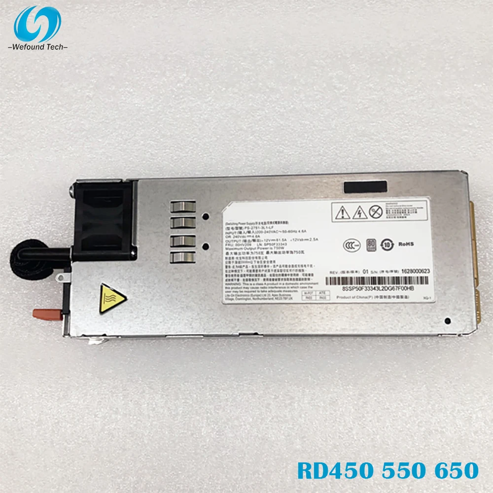100 Test For Power Supply For Lenovo Rd450 550 650 750w Ps27513llf