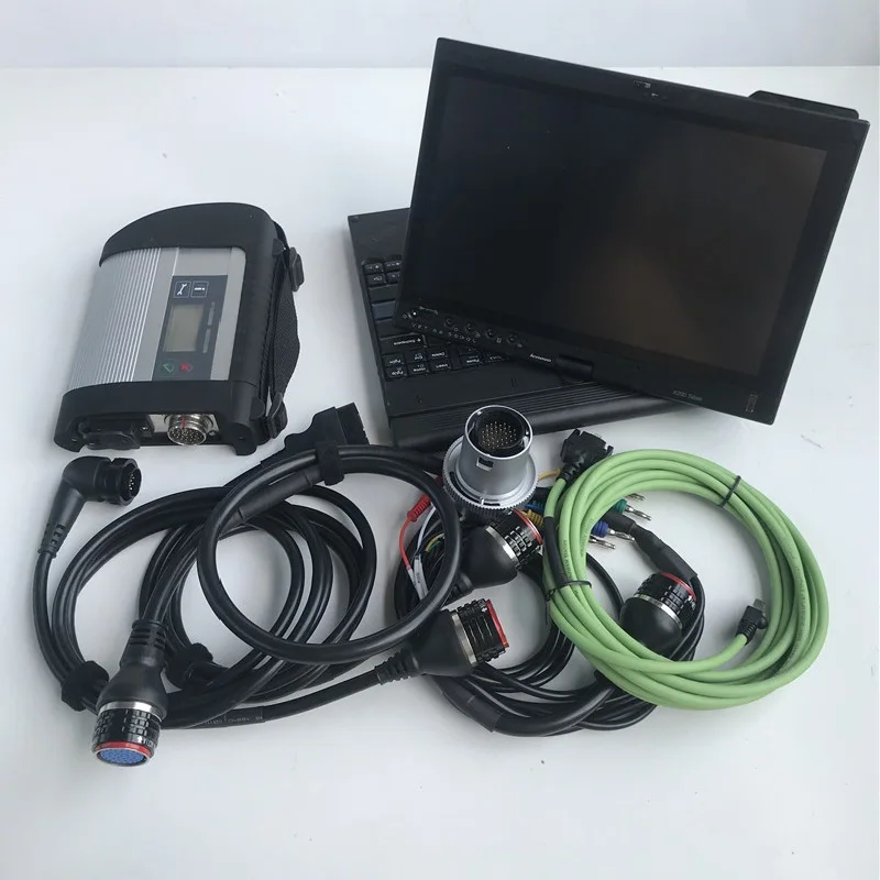 MB Star C4 SD с новейшим программным обеспечением 2020 12 в OBD2 считыватель кодов б/у