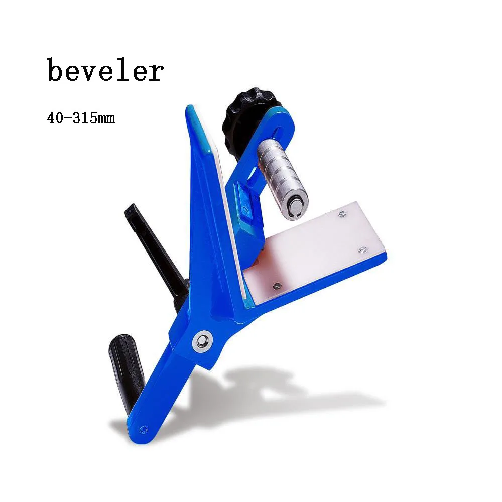 PVC pipe plastic beveler PE tube chamfering device 40-315mm SME2 bevelers beveling the ends of pipes up to 315mm | Инструменты