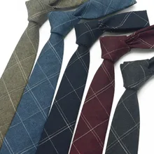 Outono e inverno novo estilo masculino e feminino estudante casal literário e artístico fresco algodão britânico coreano noivo melhor homem gravata