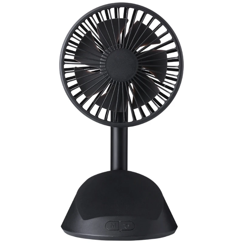 Creative Mini Usb Charging Mobile Phone Bracket Small Fan 180 Degree Rotating Mute Three-Speed Adjustable Desktop Office Fan