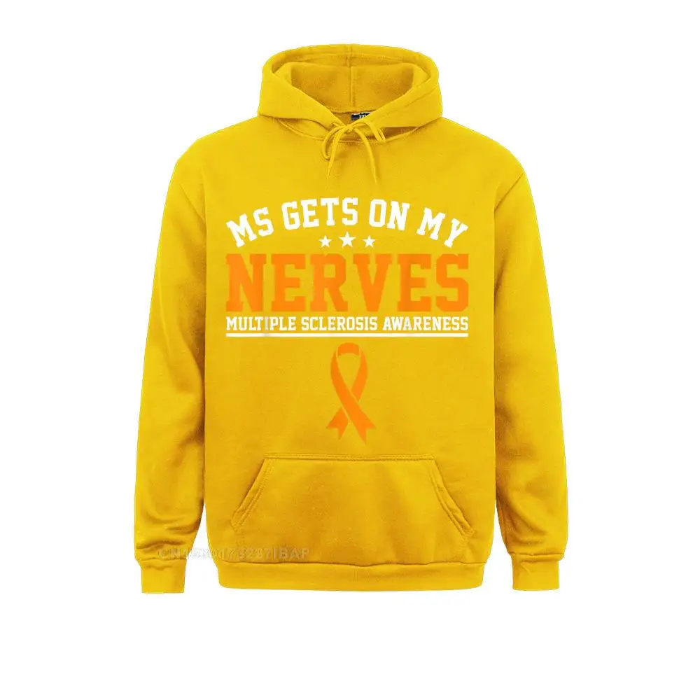thumbnail image 1 of La esclerosis múltiple me pone de los nervios Cupones para camisetas de concienciación sobre la EM Sudaderas para mujer Sudaderas con capucha alocadas Ropa deportiva cómoda, 1 of 5