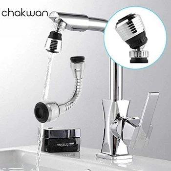 

Kitchen Water Filter Parts Sink Faucet Sprayer Water Saving Aerator 360 Degrees Rotatable Bubbler Filter Free To Bend Nozzle